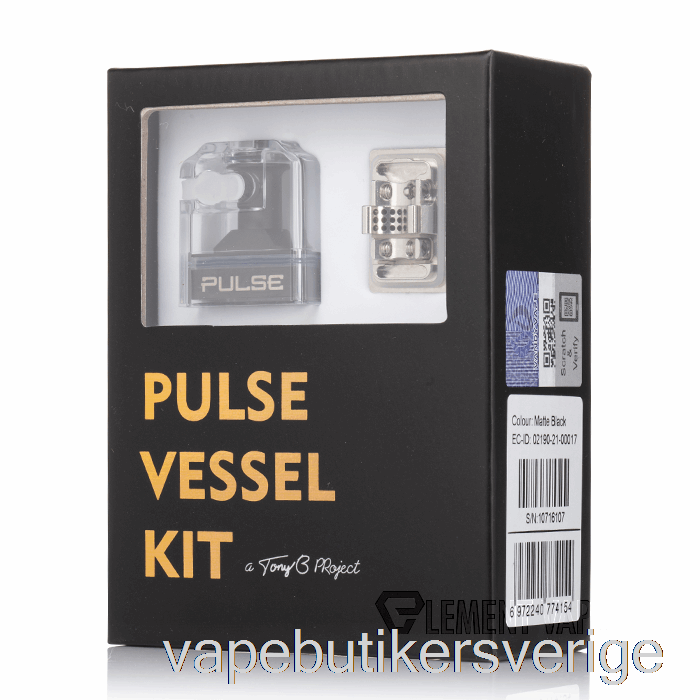 Vape Sverige Vandy Vape Pulse Aio Kärlsats Rostfritt Stål